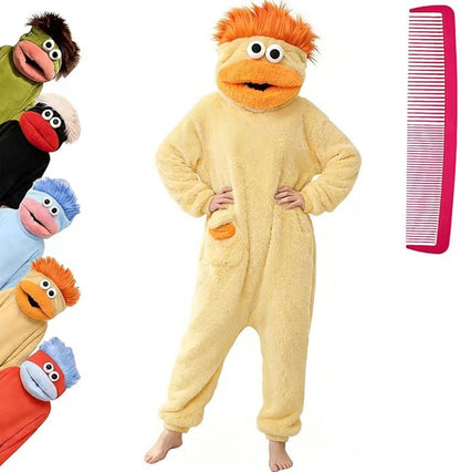 Pijama Ponible Tipo Manta con Capucha de Monstruo, Ultra Suave